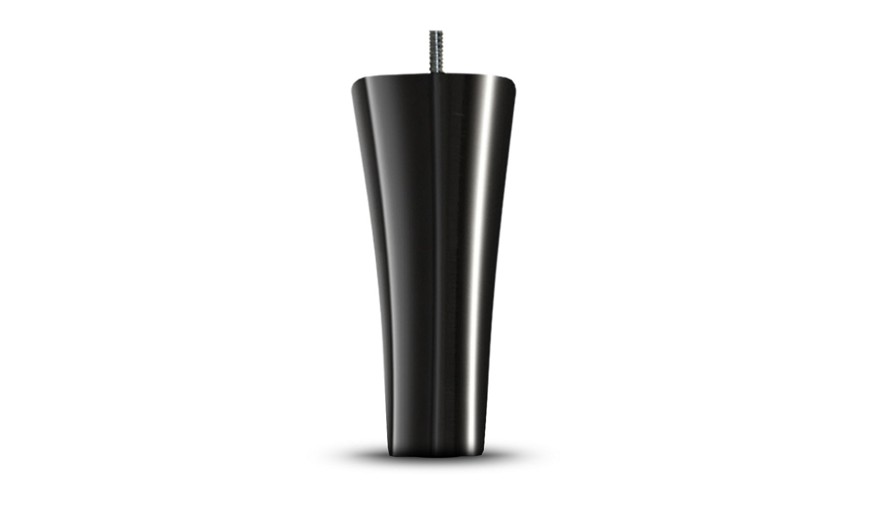 8” Black Tapered Legs (Set of 4)