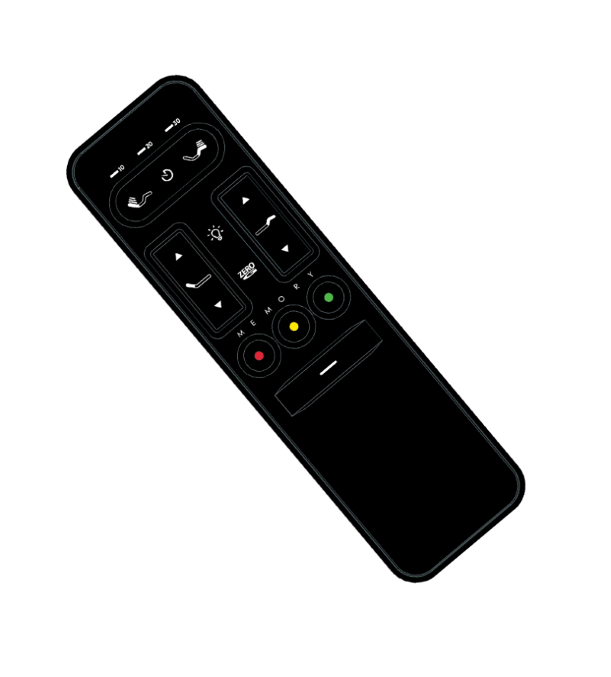 Remote bed