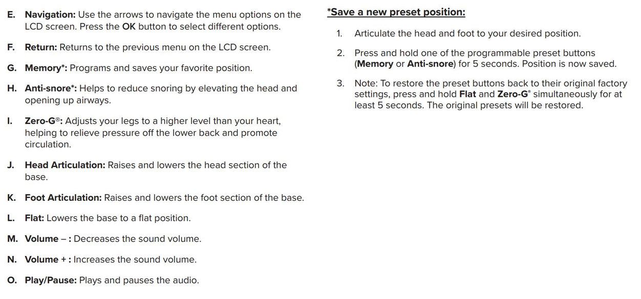 Serta Motion Renew Remote