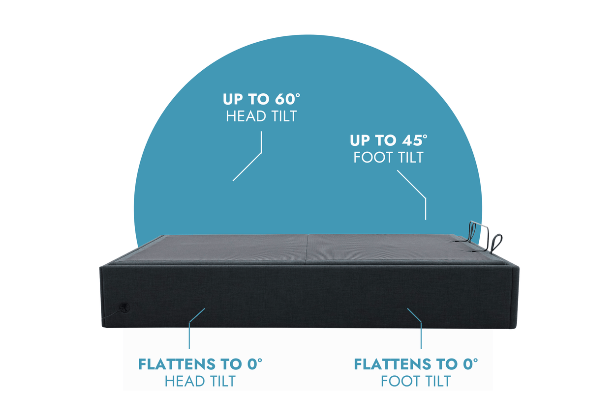 STOW Storage Adjustable Bed