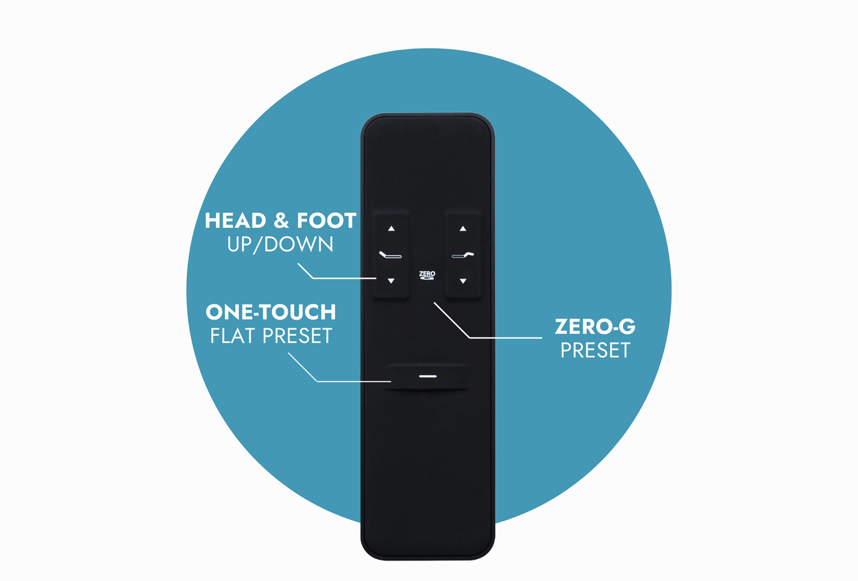 STOW Storage Adjustable Bed