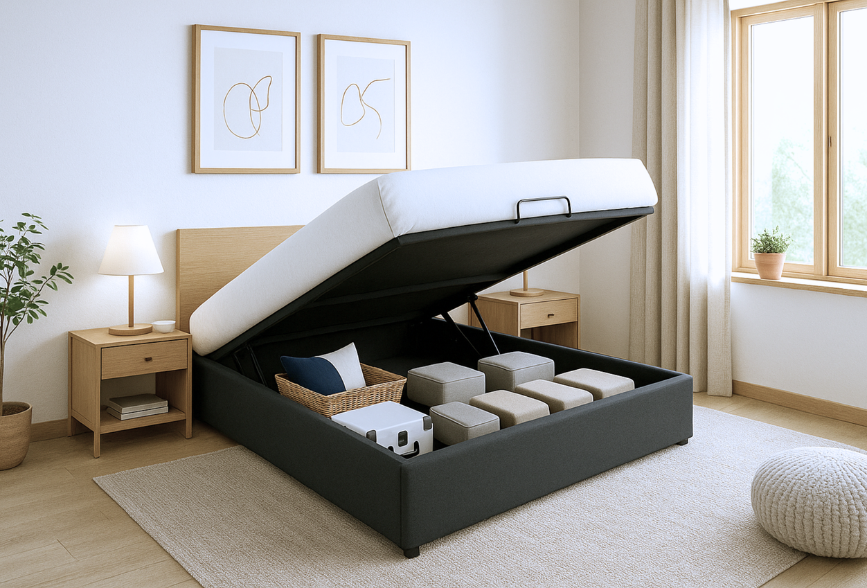 STOW Storage Adjustable Bed