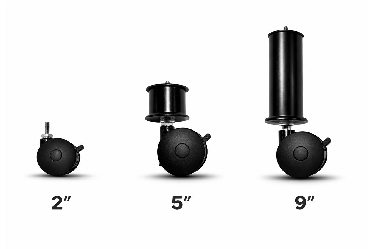Caster Wheels with Legs (Set of 6)